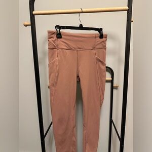 Pink Lululemon Leggings